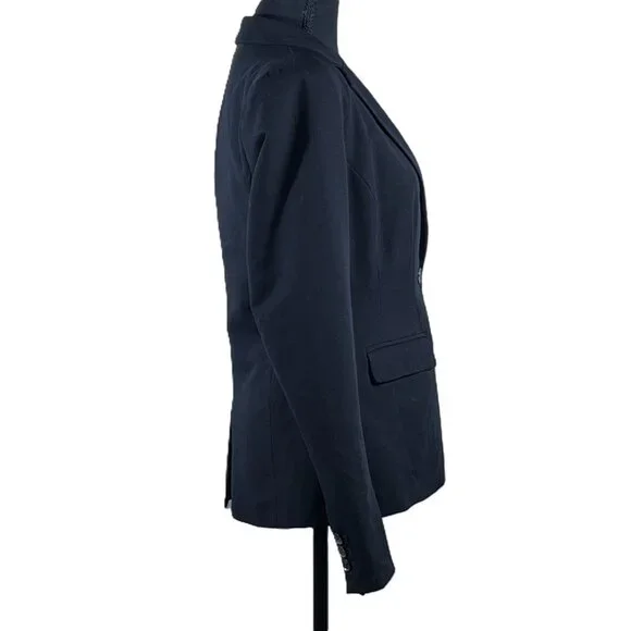 Apt 9 Women's Black Tie, Double Button, Single Breast, Blazer Jacket Size 4 - Picture 4 of 9